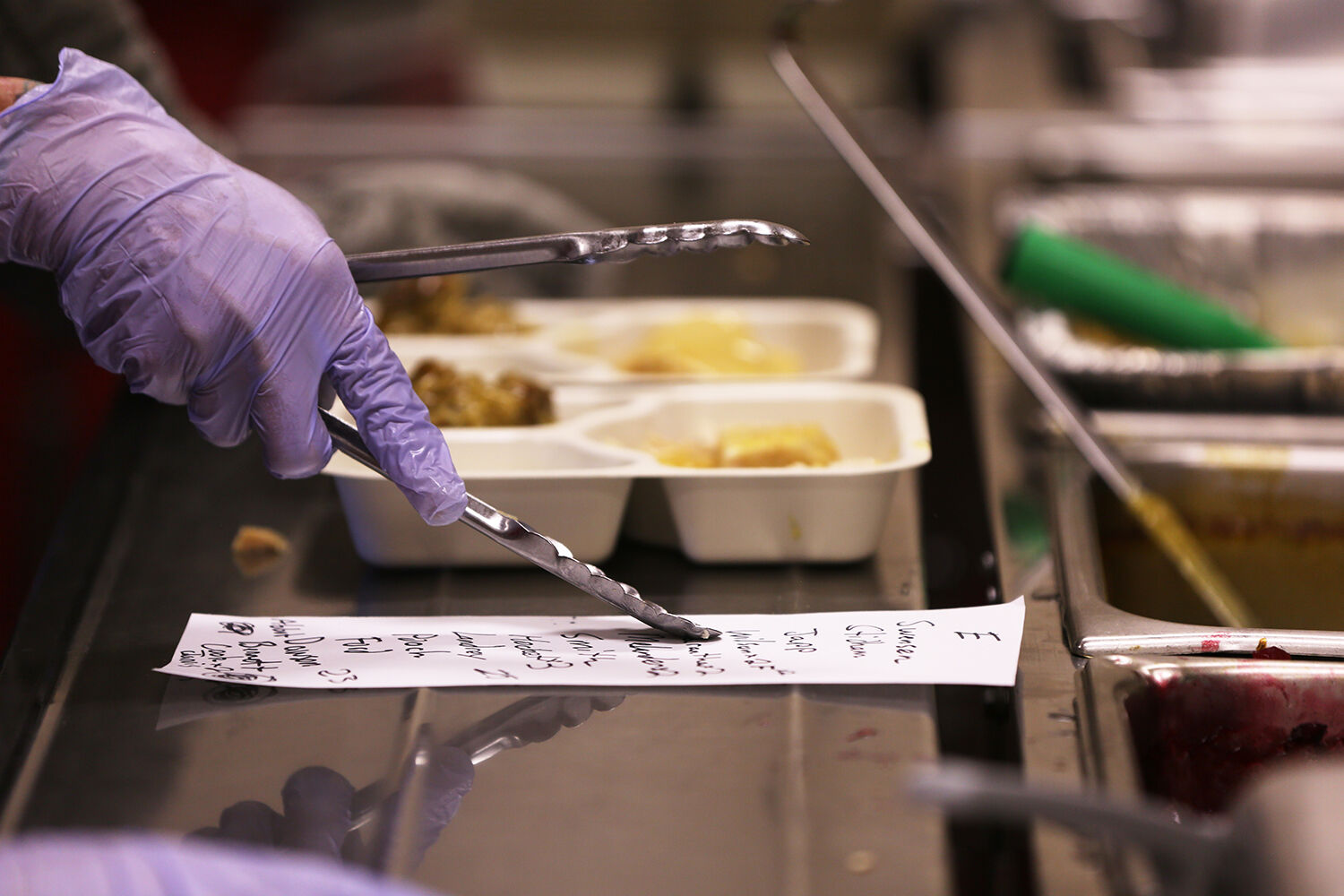 The senior center prepared more than 120 Thanksgiving meals